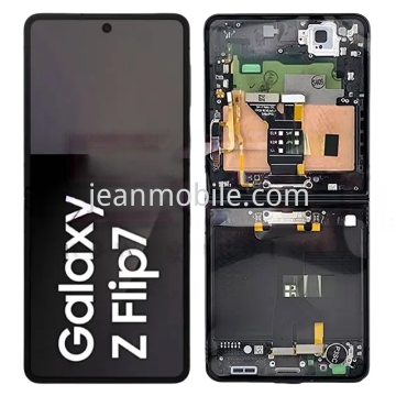 Samsung Z Flip 7 2025 F766 Service Pack Display Nero