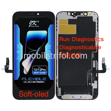 iPhone 12, iPhone 12 Pro 可跑诊断 JK 柔性 国产总成 黑色