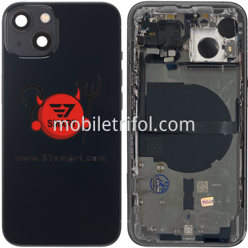 iPhone 13 拆机后盖 外观完美带小配件 黑色